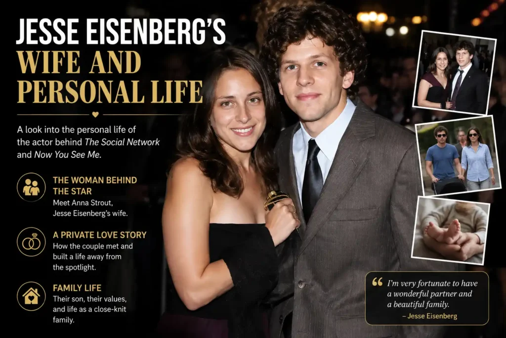 Jesse Eisenberg's Wife and Personal Life