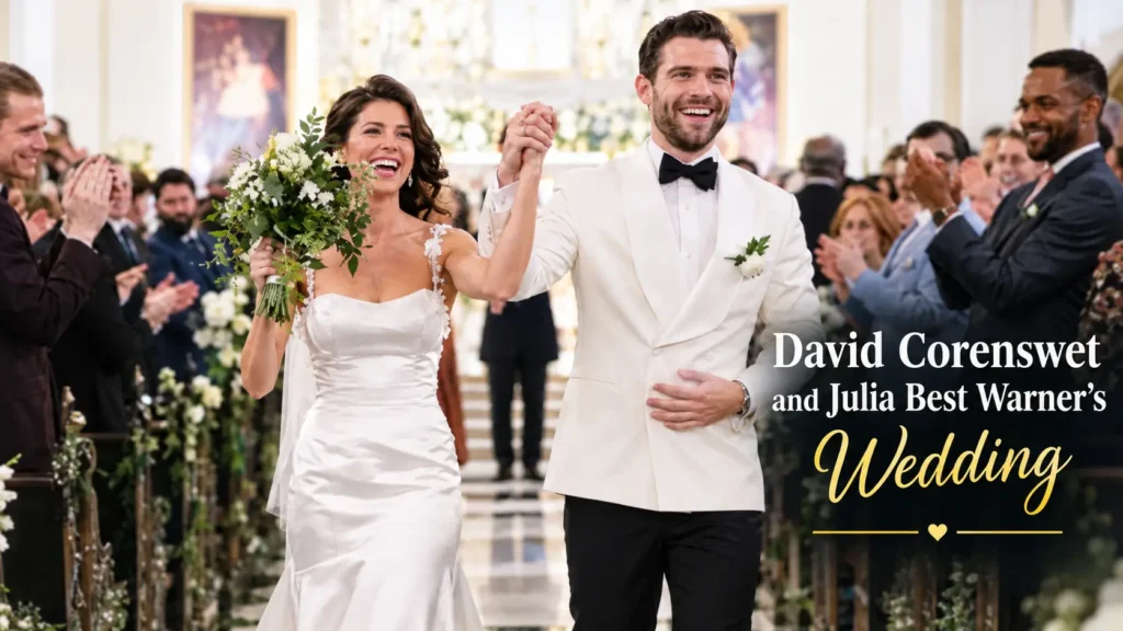 David Corenswet and Julia Best Warner's Wedding